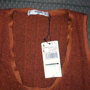 NWT Mango Woven Tank